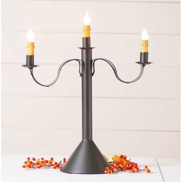 Irvin's Country Tinware 3 Light Accent Light in Smokey Black - Picture 1 of 3